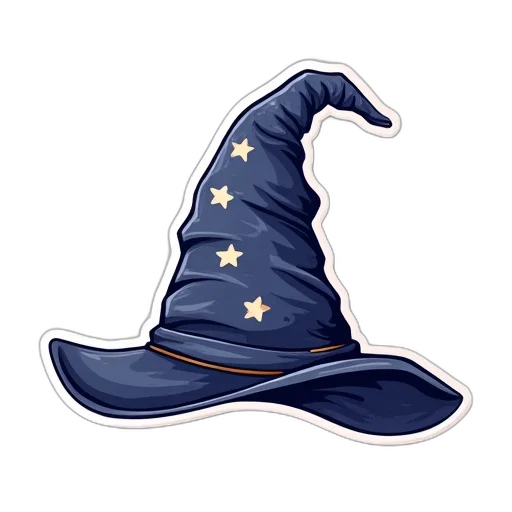 hat, shoes, staff, dragon transparent PNG cut-out