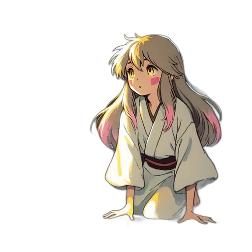 staff, anime, concept art, pixel art transparent PNG cut-out
