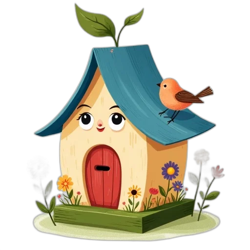 concept art, 3d render, whimsical, illustration transparent PNG cut-out