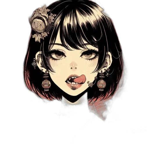 face, mask, jewelry, staff transparent PNG cut-out
