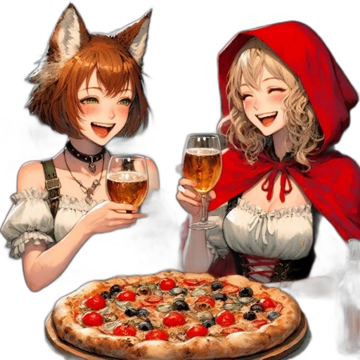 food, pixel art, fantasy art, concept art transparent PNG cut-out