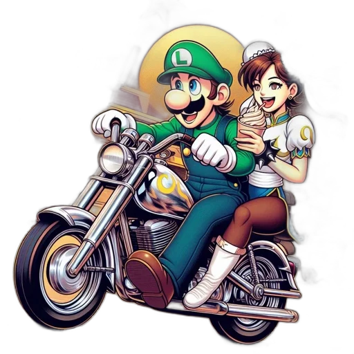 pixel art, concept art, watercolor, comic book art transparent PNG cut-out