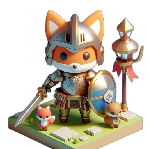 staff, sword, concept art, 3d render transparent PNG cut-out