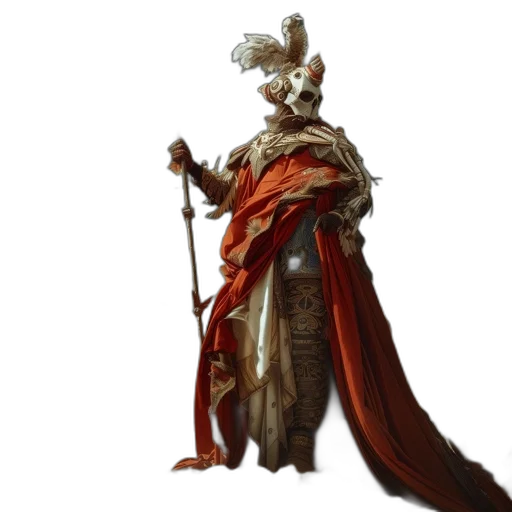 staff, sword, crown, dragon transparent PNG cut-out