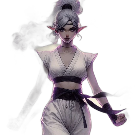 staff, concept art, fantasy art, cyberpunk transparent PNG cut-out