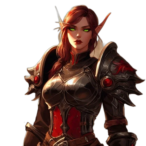 fantasy art, concept art, comic book art, pixel art transparent PNG cut-out
