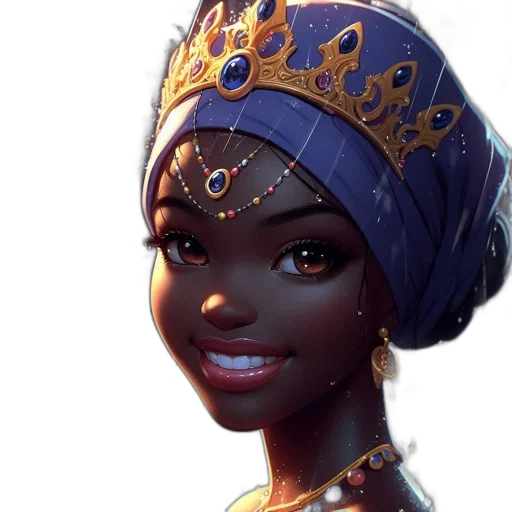 crown, face, jewelry, hat transparent PNG cut-out