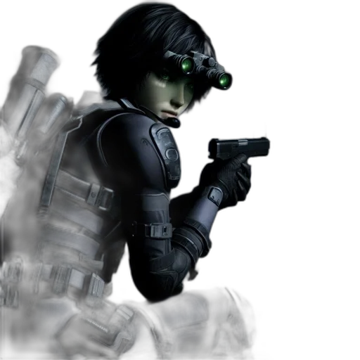 weapon, robot, concept art, 3d render transparent PNG cut-out