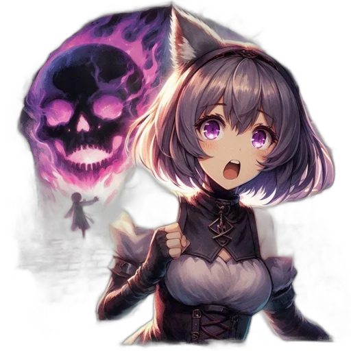 mask, staff, creature, face transparent PNG cut-out
