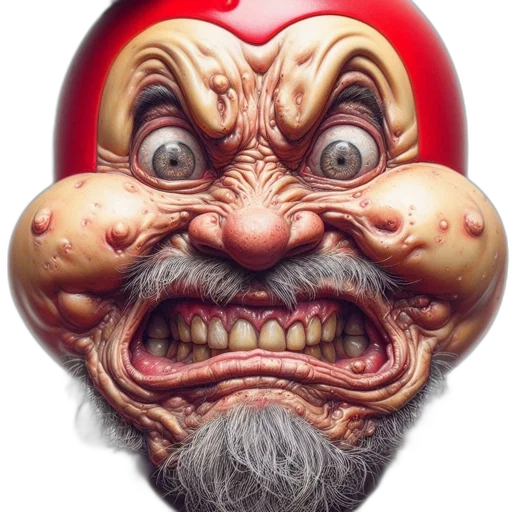 mask, face, creature, crown transparent PNG cut-out