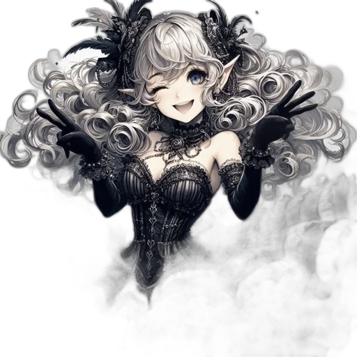 mask, dress, crown, staff transparent PNG cut-out