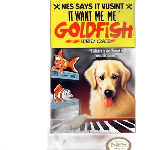 3d render, underwater, humorous, nes-style transparent PNG cut-out