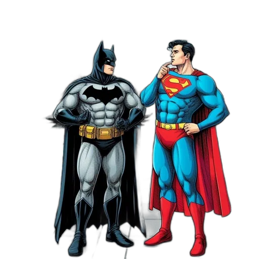 comic book art, concept art, cartoon, 3d render transparent PNG cut-out