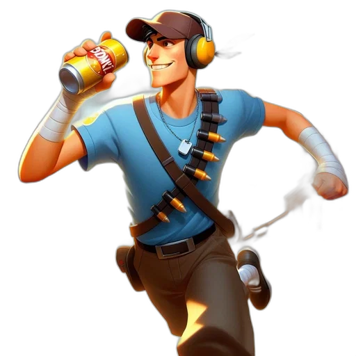 staff, weapon, robot, concept art transparent PNG cut-out