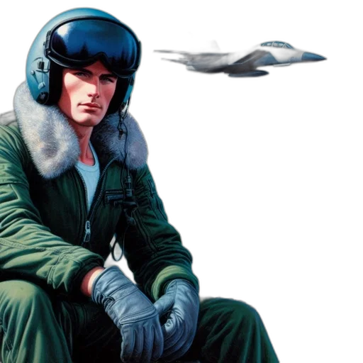 jacket, concept art, photorealistic, comic book art transparent PNG cut-out