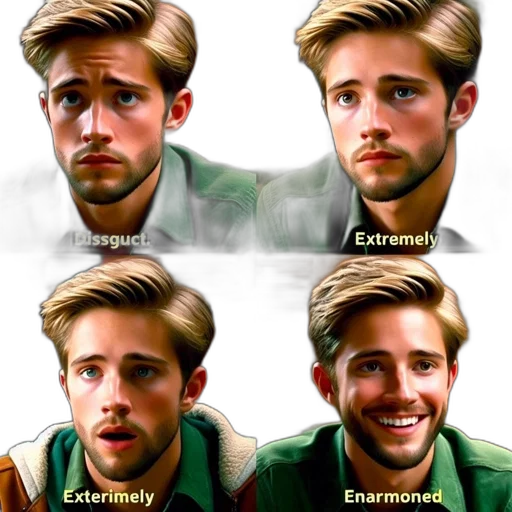 face, hair, photorealistic, comic book art transparent PNG cut-out