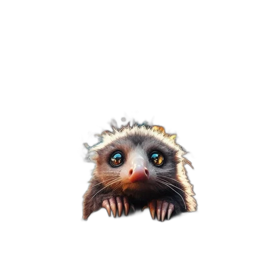 creature, animal, dragon, crown transparent PNG cut-out