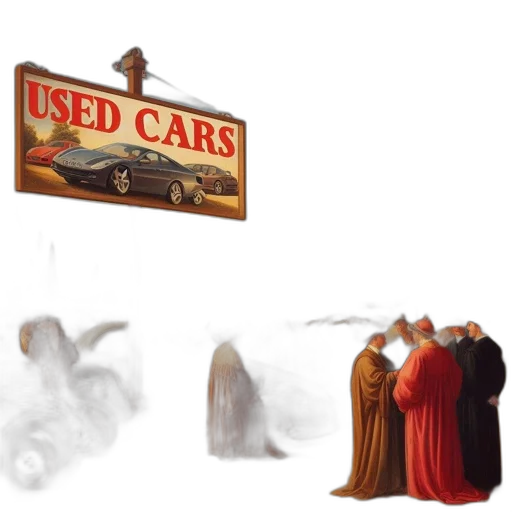 car, dress, concept art, 3d render transparent PNG cut-out