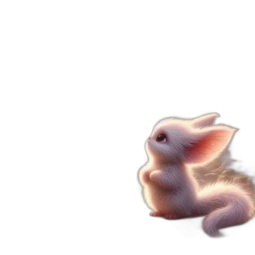 dragon, creature, animal, hair transparent PNG cut-out