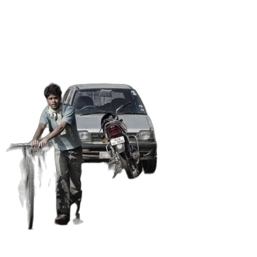 car, weapon, concept art, 3d render transparent PNG cut-out