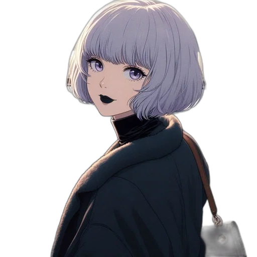 jacket, face, dress, robot transparent PNG cut-out
