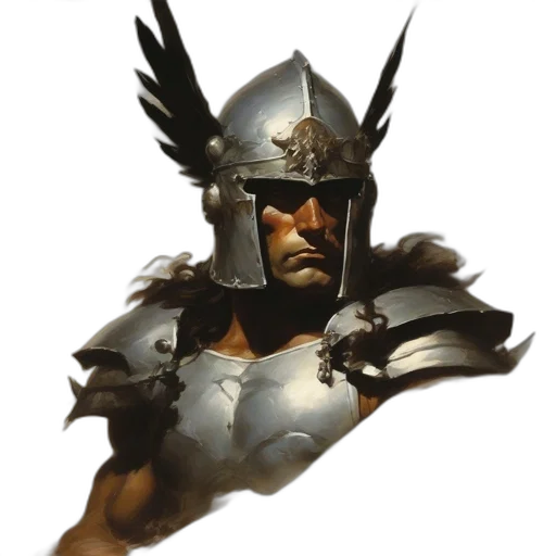 mask, sword, concept art, fantasy art transparent PNG cut-out