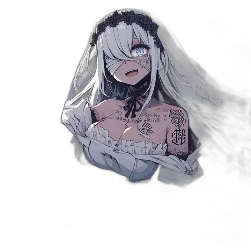dress, mask, creature, jewelry transparent PNG cut-out