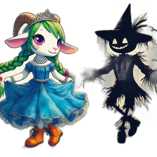 concept art, fantasy art, pixel art, 3d render transparent PNG cut-out