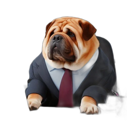animal, staff, photorealistic, 3d render transparent PNG cut-out