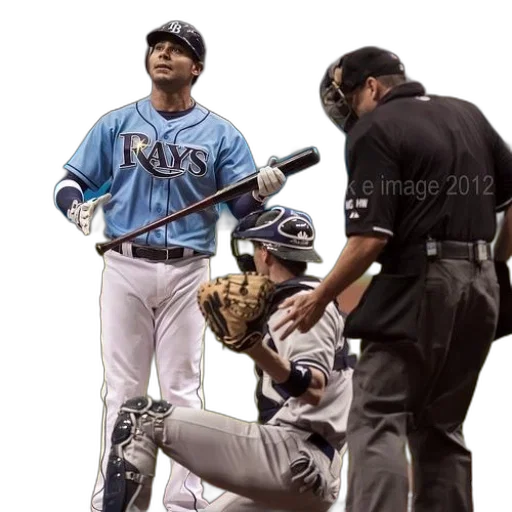 staff, baseball, player, blue transparent PNG cut-out