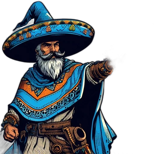 staff, fantasy art, concept art, comic book art transparent PNG cut-out