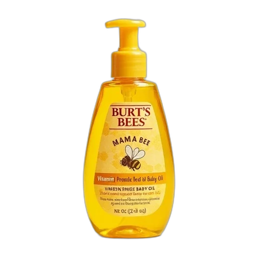 bottle, burt, bees, mama transparent PNG cut-out
