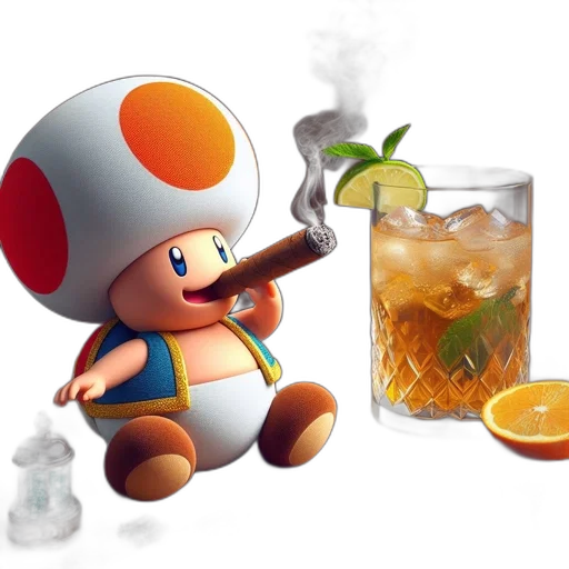 food, 3d render, concept art, pixel art transparent PNG cut-out