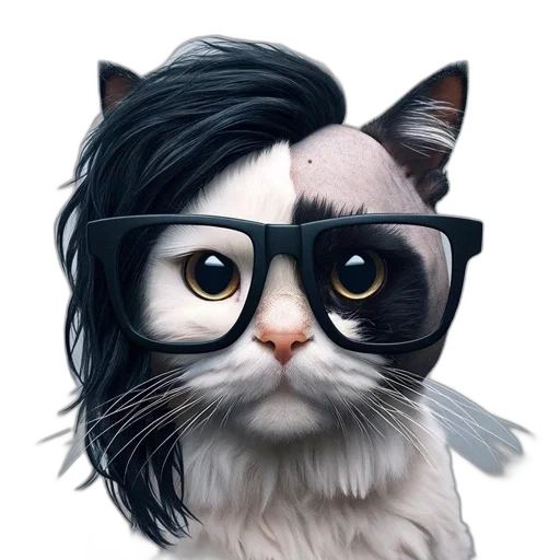 animal, staff, face, hair transparent PNG cut-out