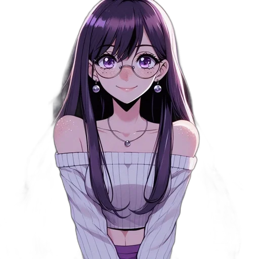 dress, staff, face, creature transparent PNG cut-out