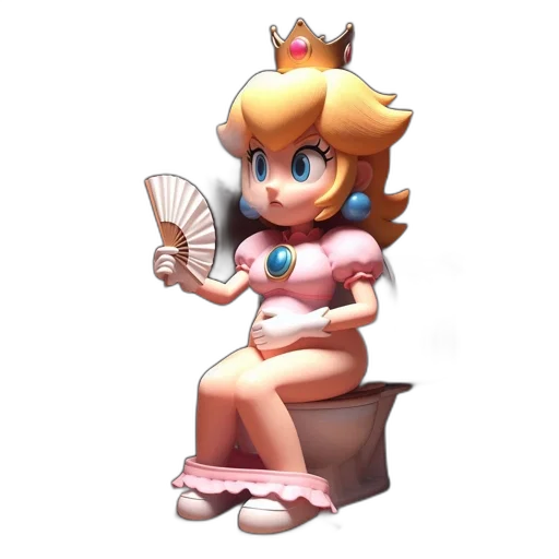 crown, dress, hat, staff transparent PNG cut-out