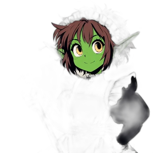 mask, staff, creature, face transparent PNG cut-out