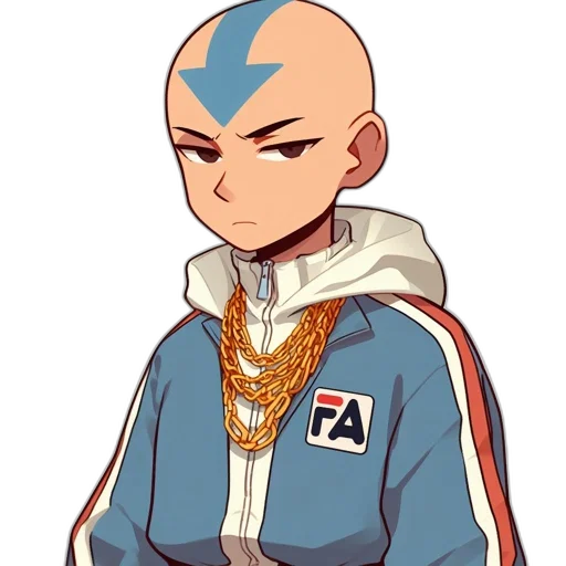 jacket, face, staff, crown transparent PNG cut-out