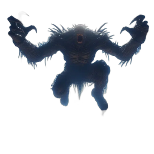 creature, mask, animal, hair transparent PNG cut-out