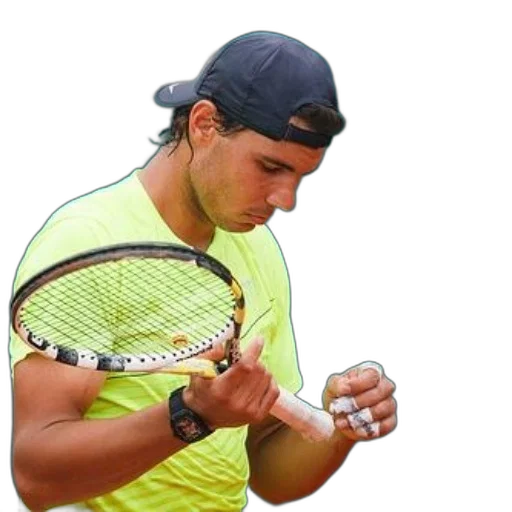 photorealistic, tennis, player, bright transparent PNG cut-out