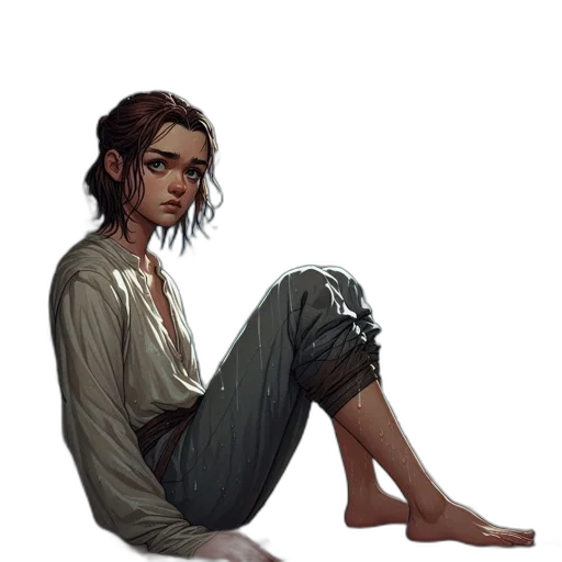 face, staff, concept art, fantasy art transparent PNG cut-out
