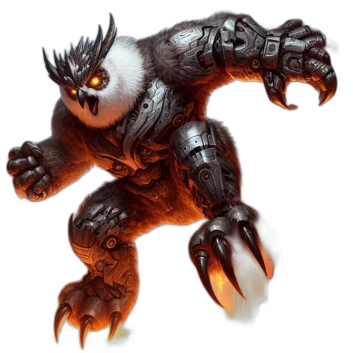 creature, dragon, animal, concept art transparent PNG cut-out