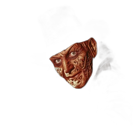 mask, face, creature, jewelry transparent PNG cut-out