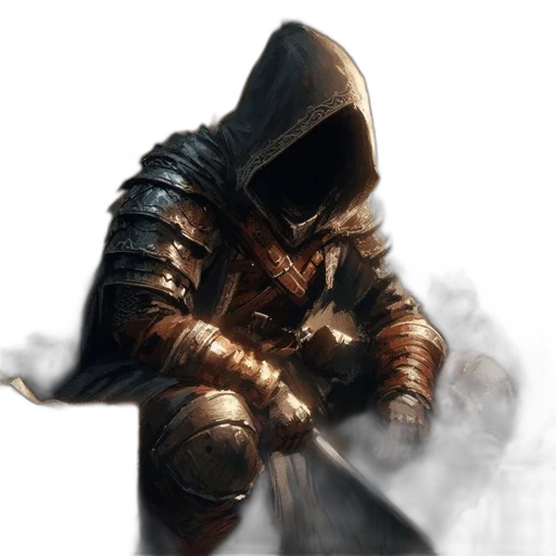 sword, mask, weapon, jacket transparent PNG cut-out