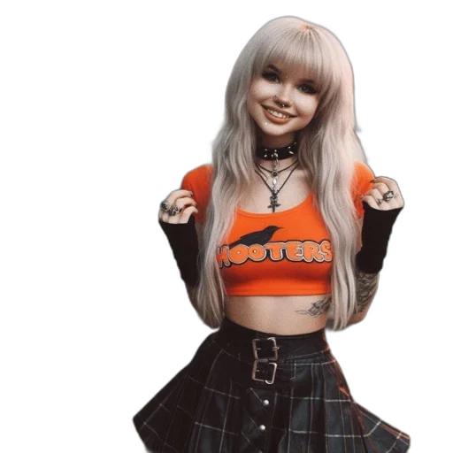 jacket, dress, robot, hair transparent PNG cut-out