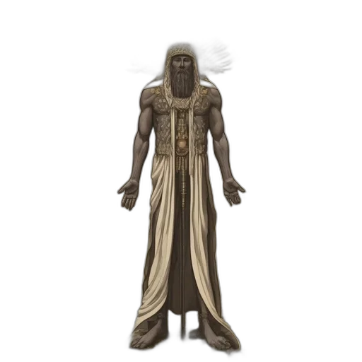creature, mask, staff, concept art transparent PNG cut-out