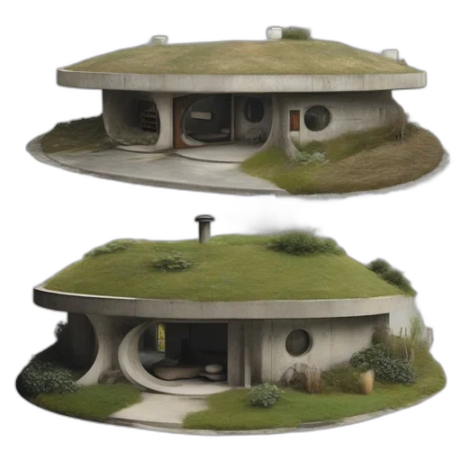building, 3d render, concept art, photorealistic transparent PNG cut-out