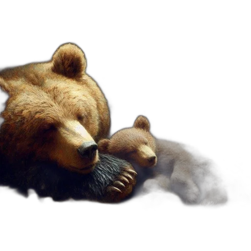 animal, photorealistic, concept art, oil painting transparent PNG cut-out
