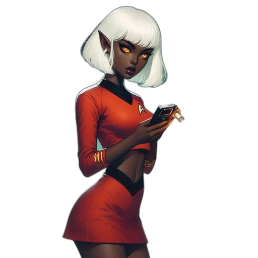 staff, dress, robot, jacket transparent PNG cut-out
