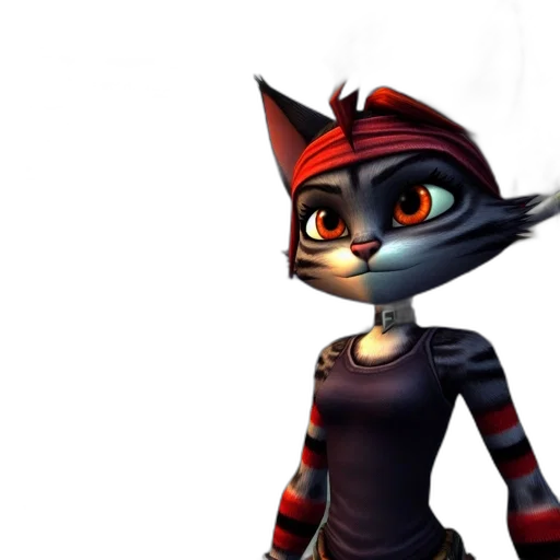 staff, animal, 3d render, concept art transparent PNG cut-out